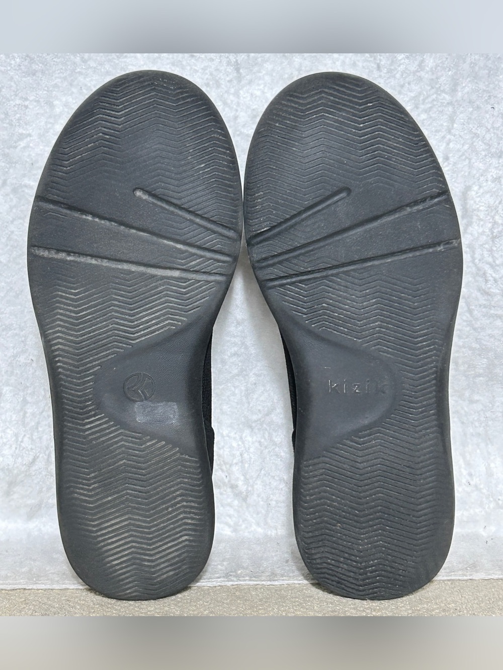 Kizik Unisex Blk Madrid Eco Knit HandsFree Slip In Sneakers Shoes SZ U 8 & W 9.5 - Picture 8 of 11